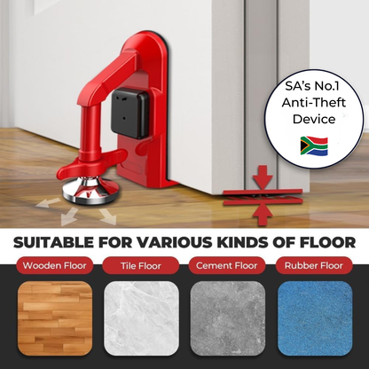 Anti-Theft Door Stopper With Alarm